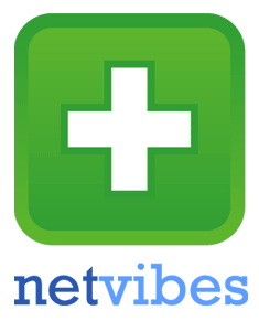Logo vert de la société Netvibes